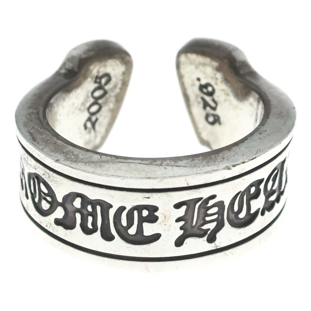 CHROME HEARTS(クロムハーツ) LG SCROLL LABEL ラージスクロールラベル リング シルバーBCA383