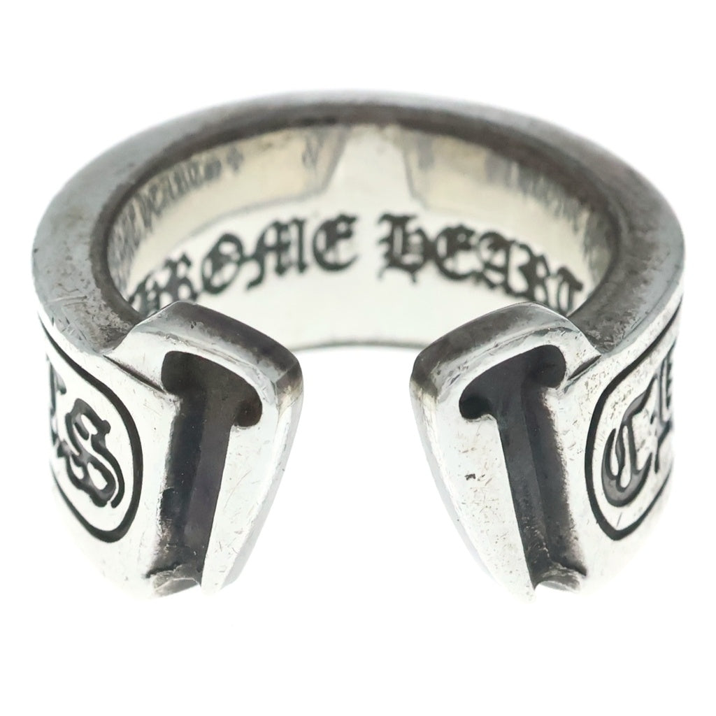 CHROME HEARTS(クロムハーツ) LG SCROLL LABEL ラージスクロールラベル リング シルバーBCA383
