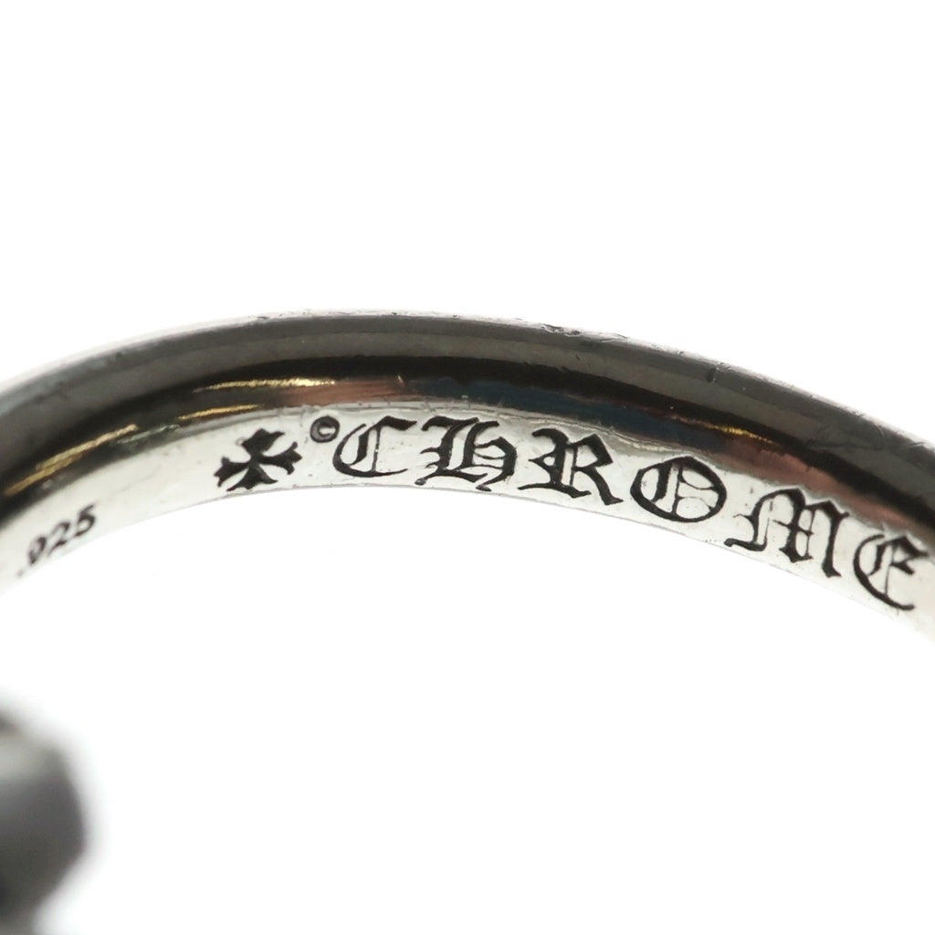 CHROME HEARTS(クロムハーツ) NAIL CRSBALL ネイル クロスボール リング シルバー BCA349