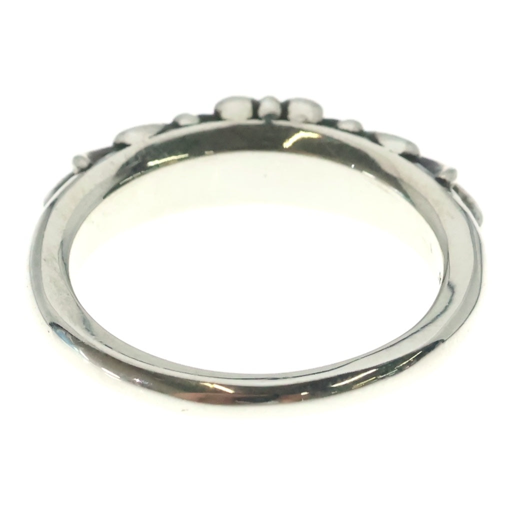 CHROME HEARTS(クロムハーツ) BABY CLASSIC ベイビークラシックフローラルクロスリング シルバー