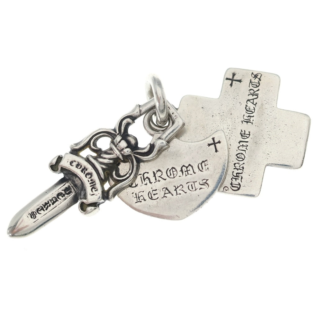 CHROME HEARTS(クロムハーツ) 3TRINKETS OLD 3トリンケッツ オールド ペンダントトップ シルバー BCA202