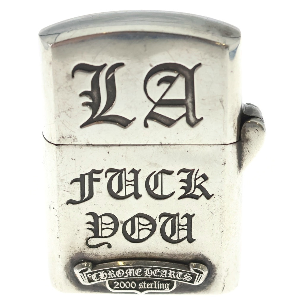 CHROME HEARTS(クロムハーツ) ZIPPO LIGHTERZ-LA FUCK YOU ファックユー ジッポ シルバー