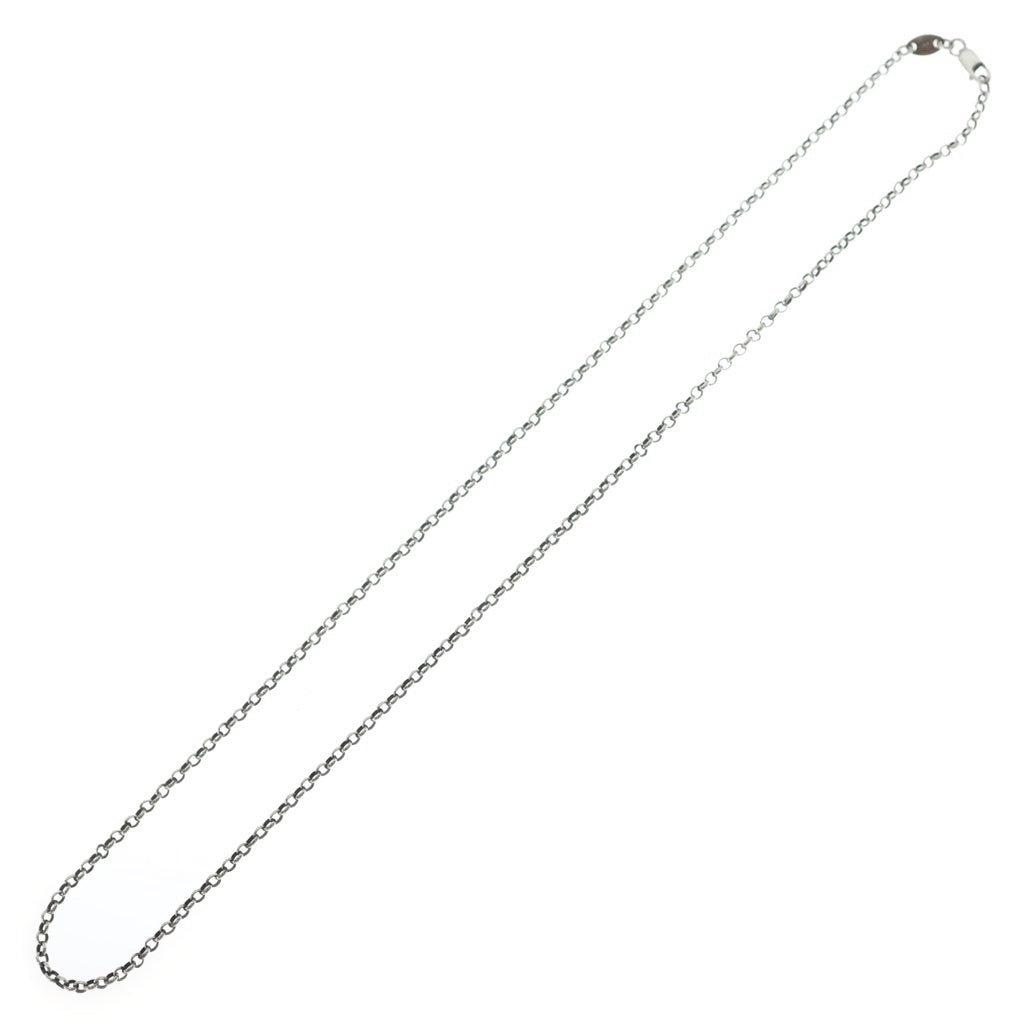 CHROME HEARTS(クロムハーツ) NECKCHAIN R18 ロールチェーンネックレス 18inch シルバー BCA083