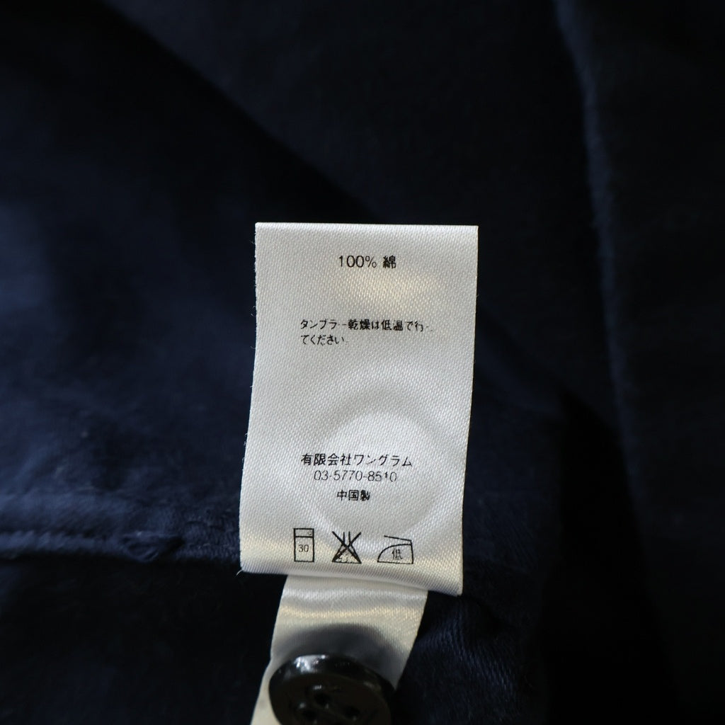SUPREME(シュプリーム) Brushed Flannel Shirt 長袖シャツ ネイビー