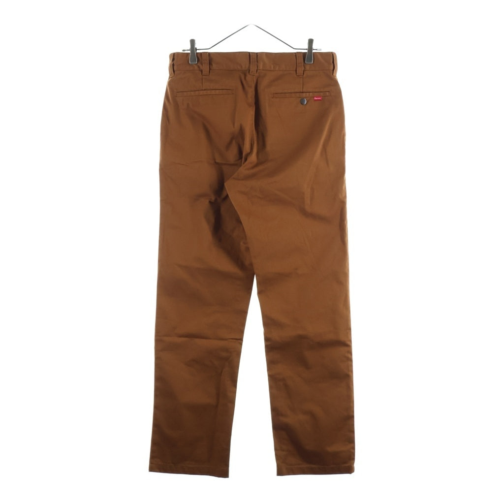 SUPREME(シュプリーム) Work Pant ワークチノパンツ ブラウン