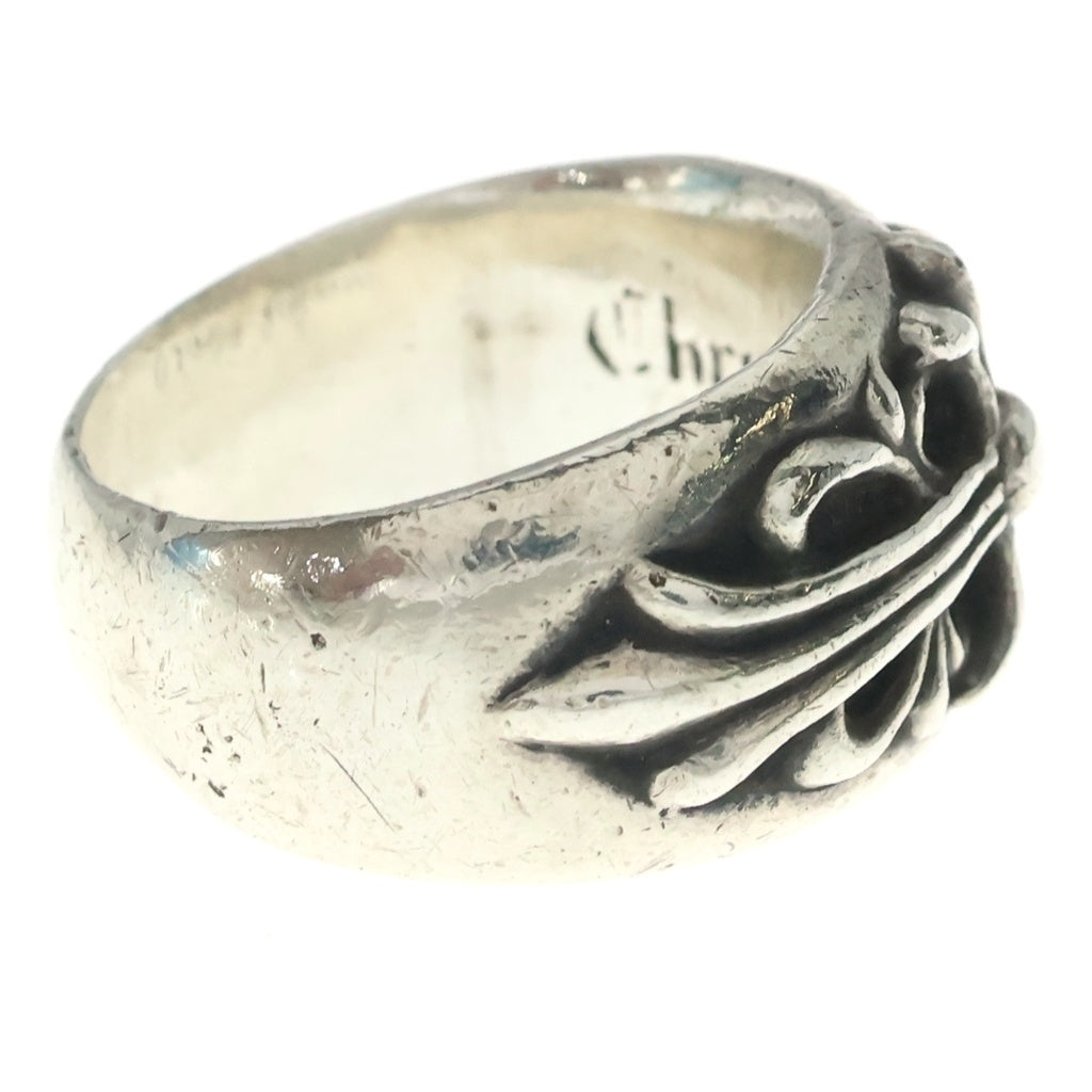 CHROME HEARTS(クロムハーツ) FLRL CRS フローラルクロス リング シルバー