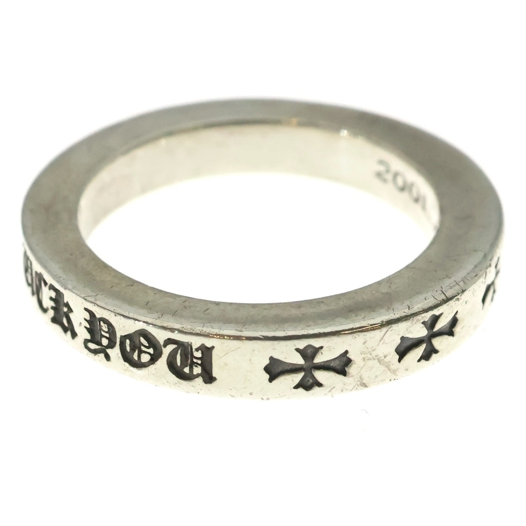 CHROME HEARTS(クロムハーツ) 3mm SPACER FUCKYOU LA限定 3mmスペーサーファックユー シルバーリング シルバー BCA395
