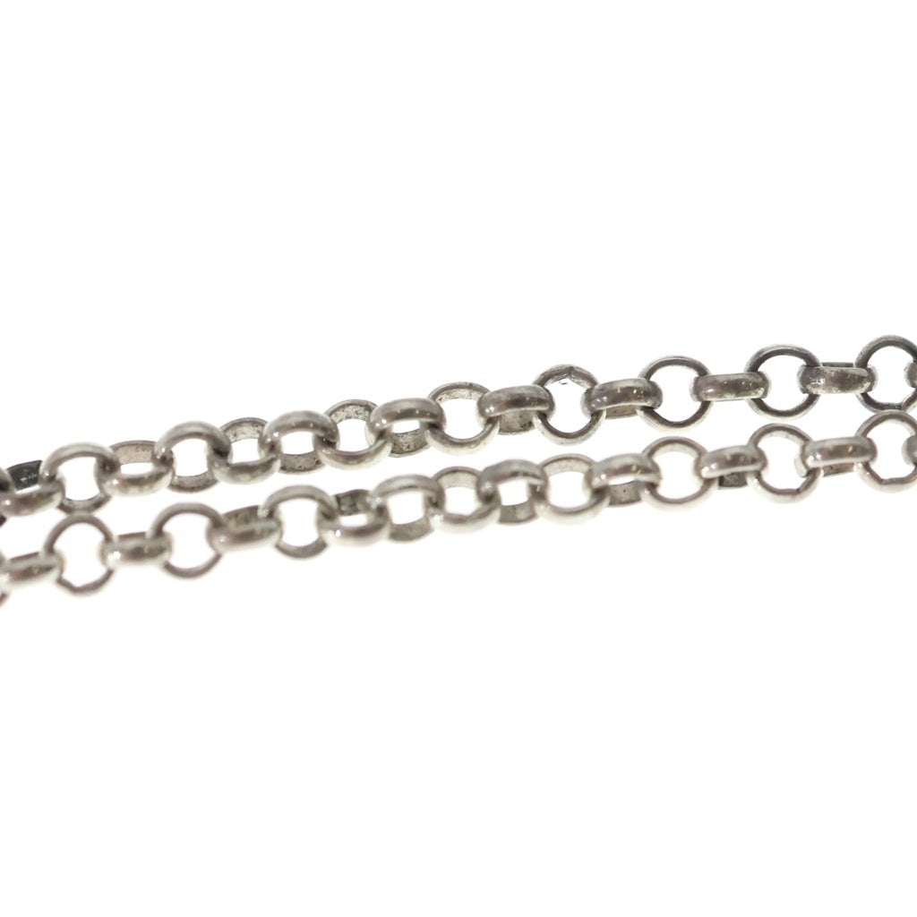 CHROME HEARTS(クロムハーツ) NECKCHAIN R24 ロールチェーンネックレス 24inch シルバー BCA085