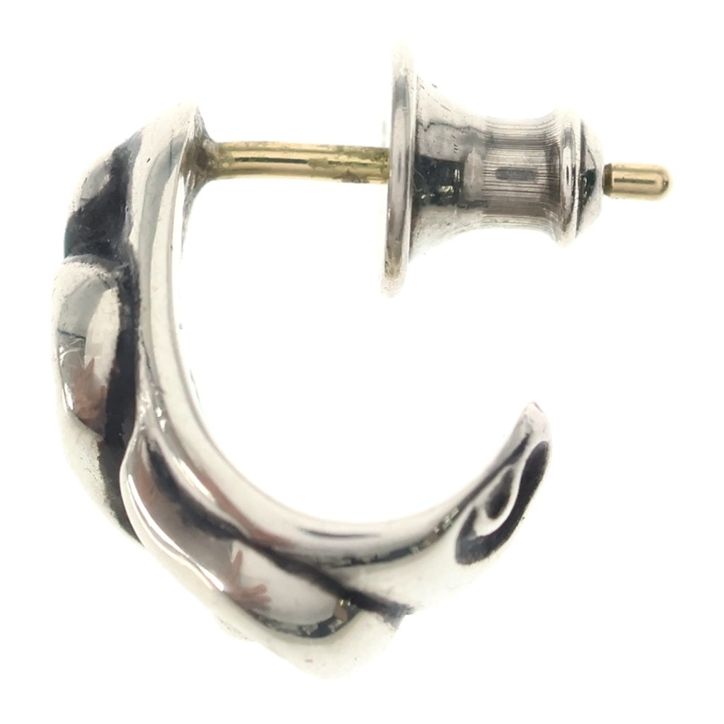 CHROME HEARTS(クロムハーツ) CARVED TEARDROP カーブドティアドロップ ピアス シルバー BCA091