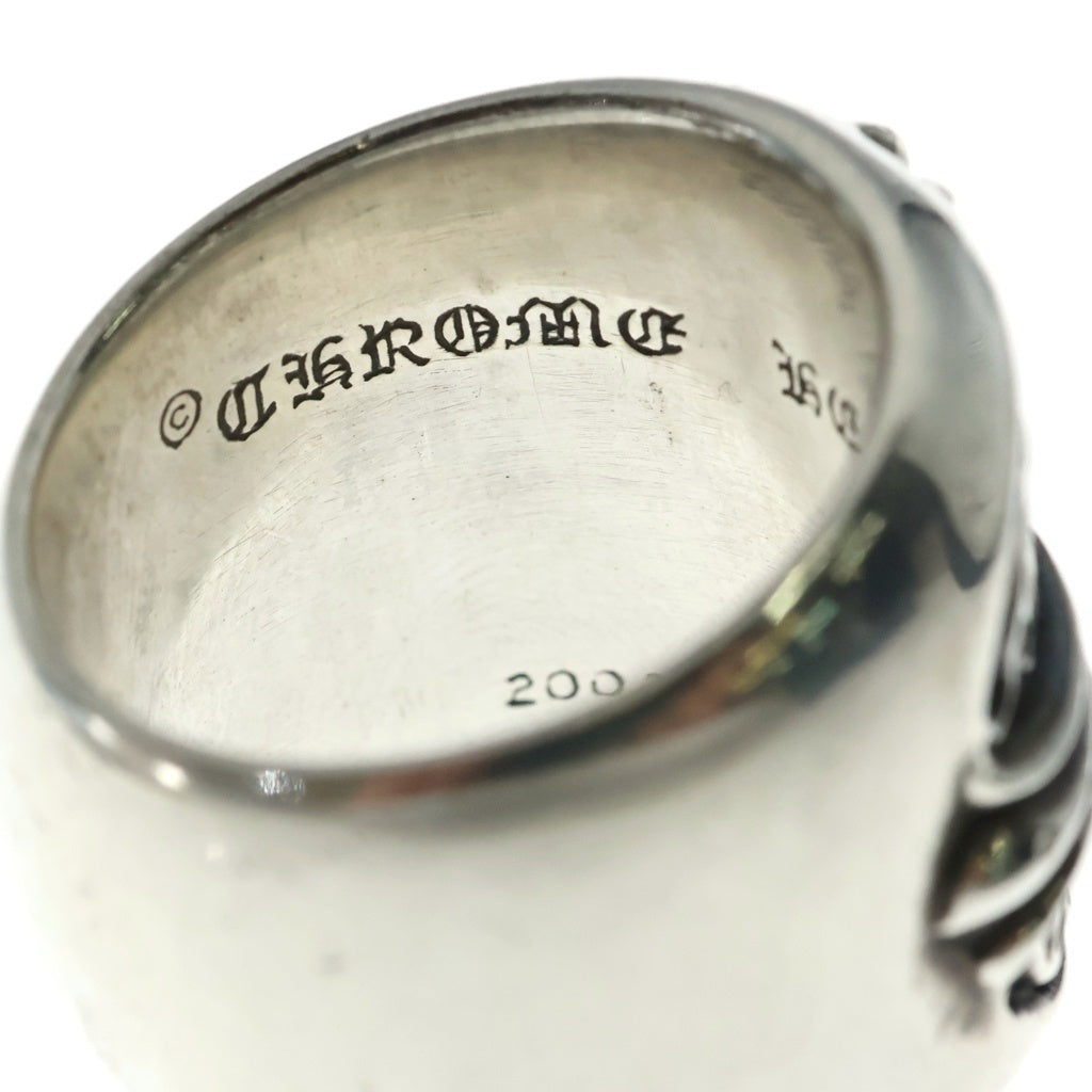 CHROME HEARTS(クロムハーツ) CLASSIC OVAL クラシックオーバルクロス リング シルバー BCA340
