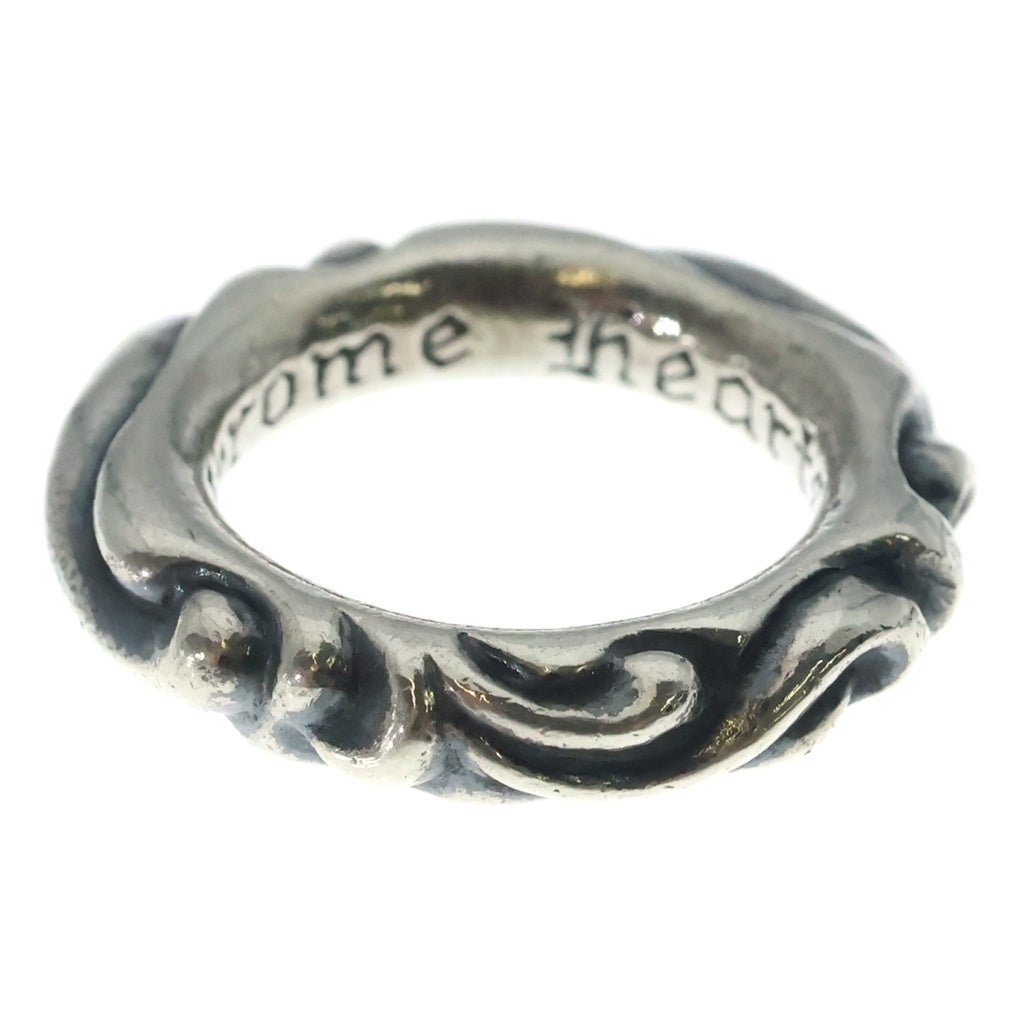 CHROME HEARTS(クロムハーツ) SCRL BAND スクロールバンド リング シルバー BCA351 レディース