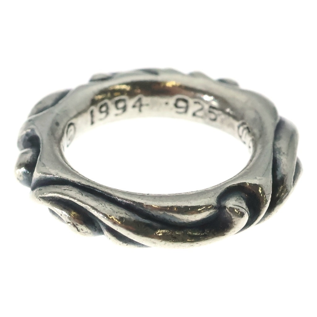 CHROME HEARTS(クロムハーツ) SCRL BAND スクロールバンド リング シルバー BCA351 レディース