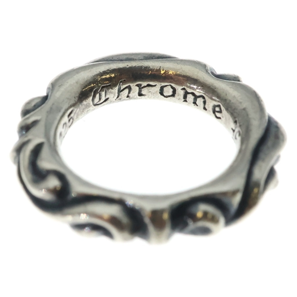 CHROME HEARTS(クロムハーツ) SCRL BAND スクロールバンド リング シルバー BCA351 レディース