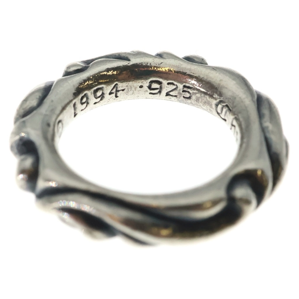 CHROME HEARTS(クロムハーツ) SCRL BAND スクロールバンド リング シルバー BCA351 レディース