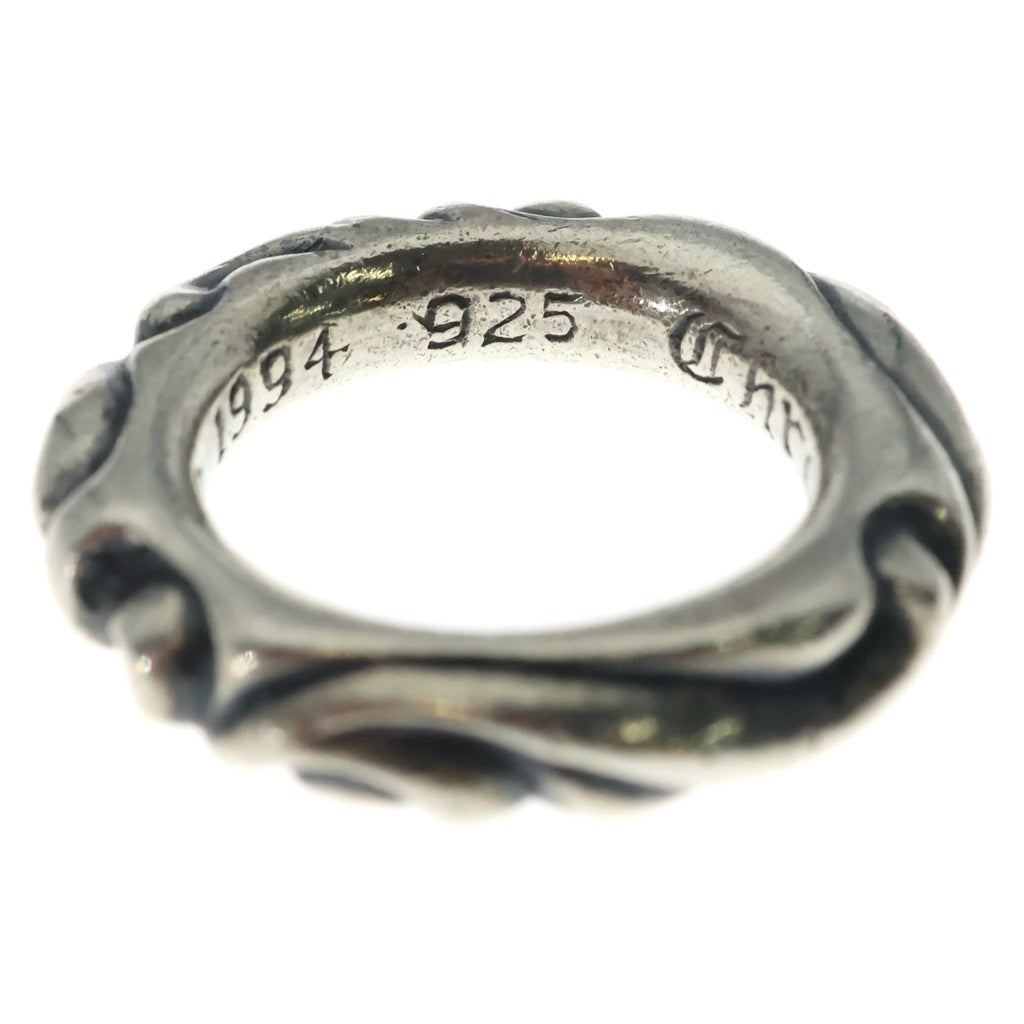 CHROME HEARTS(クロムハーツ) SCRL BAND スクロールバンド リング シルバー BCA351 レディース