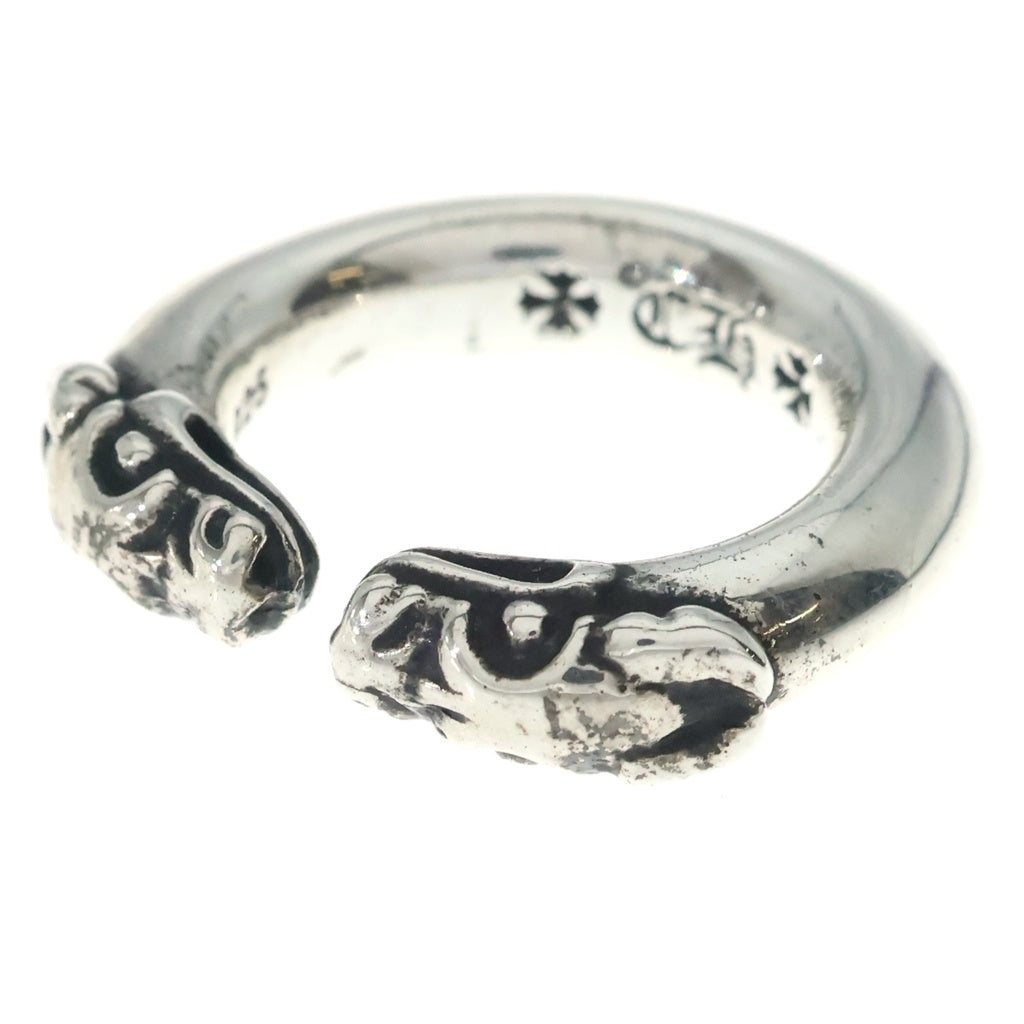 CHROME HEARTS(クロムハーツ) DOUBLE DOG RING ダブルドッグ リング シルバー