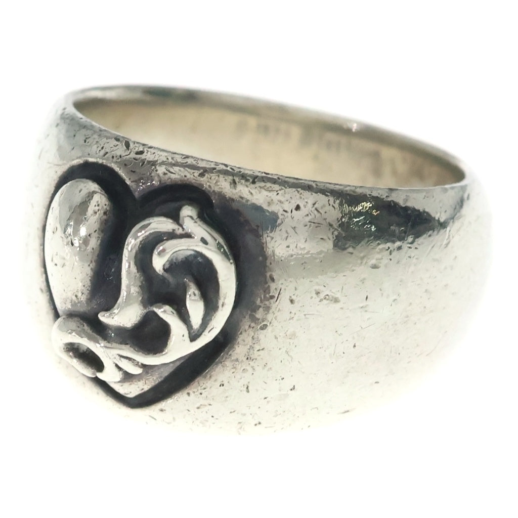 CHROME HEARTS(クロムハーツ) HEART IN BAND ハートインバンド シルバーリング