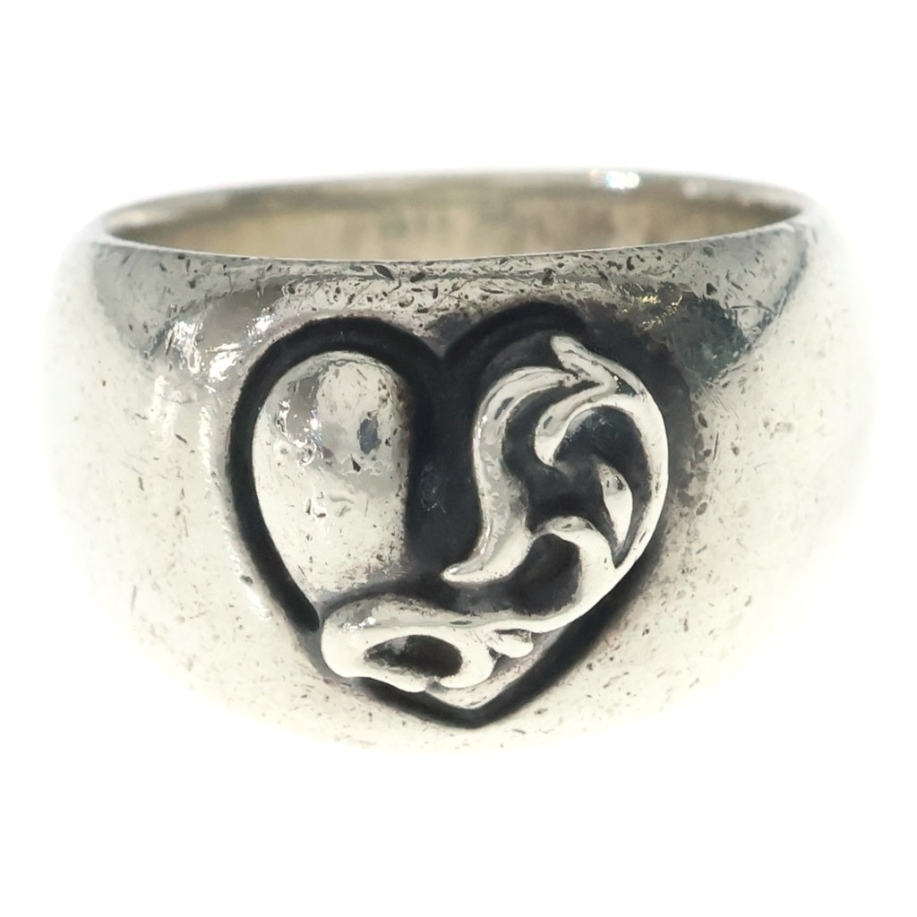 CHROME HEARTS(クロムハーツ) HEART IN BAND ハートインバンド シルバーリング
