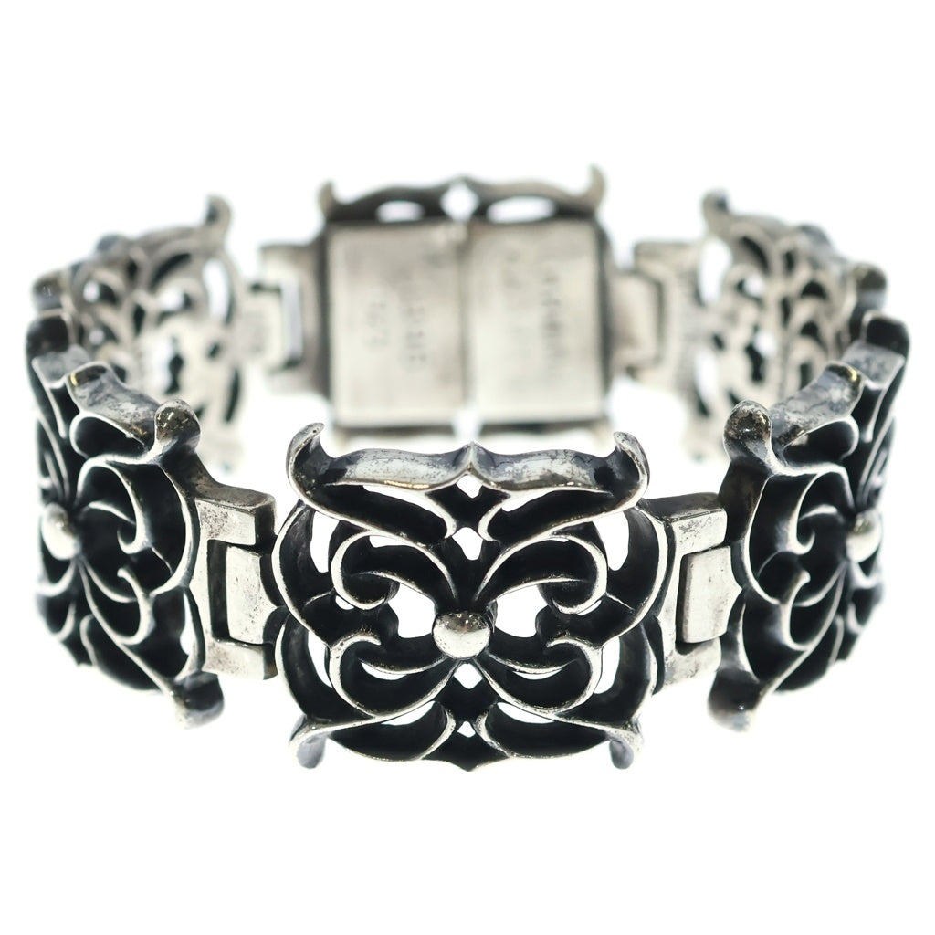 CHROME HEARTS(クロムハーツ) 5LINK WIDE SPIDER LINK ワイドスパイダーリンク ブレスレット シルバー
