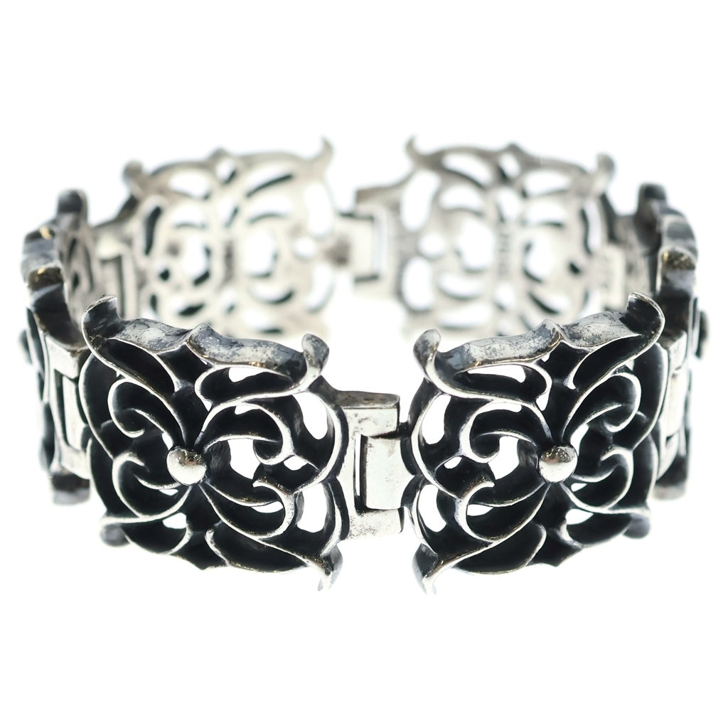 CHROME HEARTS(クロムハーツ) 5LINK WIDE SPIDER LINK ワイドスパイダーリンク ブレスレット シルバー