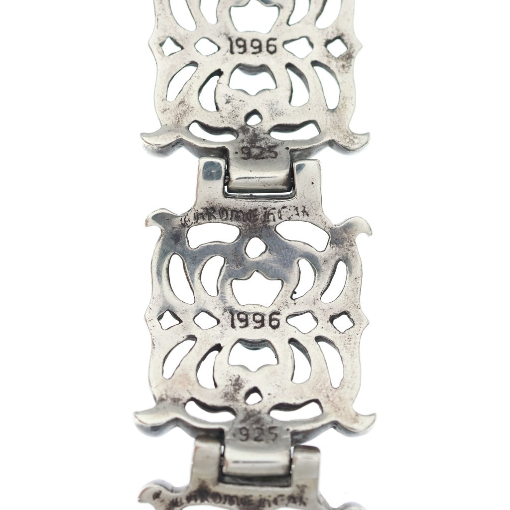 CHROME HEARTS(クロムハーツ) 5LINK WIDE SPIDER LINK ワイドスパイダーリンク ブレスレット シルバー