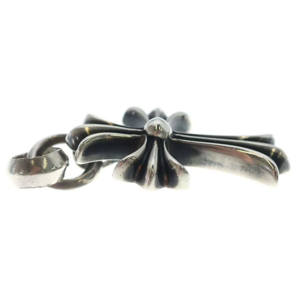 CHROME HEARTS(クロムハーツ) CH CRS SML W/BALE Wベイル スモールCHクロス ペンダントトップ シルバー BCA218