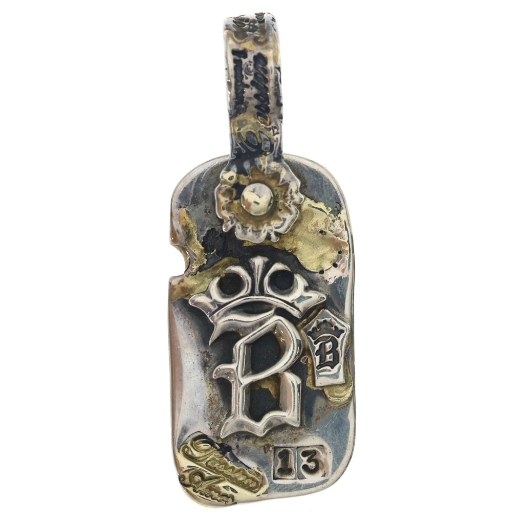 Bill Wall Leather/BWL(ビルウォールレザー) CUSTOM DOG TAG カスタム ドッグタグ ペンダントトップ シルバー