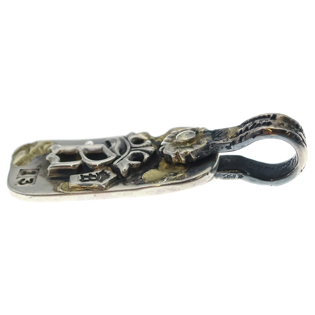 Bill Wall Leather/BWL(ビルウォールレザー) CUSTOM DOG TAG カスタム ドッグタグ ペンダントトップ シルバー