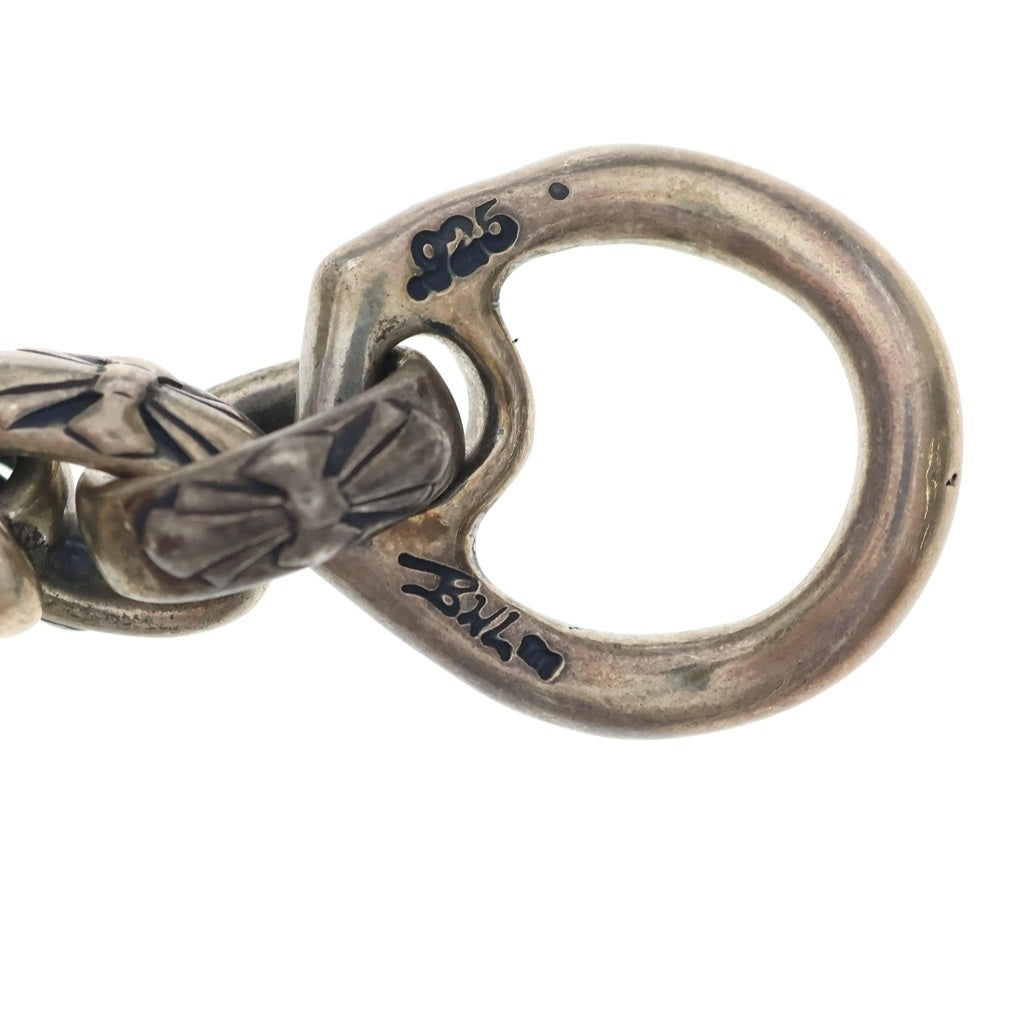 Bill Wall Leather/BWL(ビルウォールレザー) SKULL LINK BRACELET スカルリンク ブレスレット シルバー