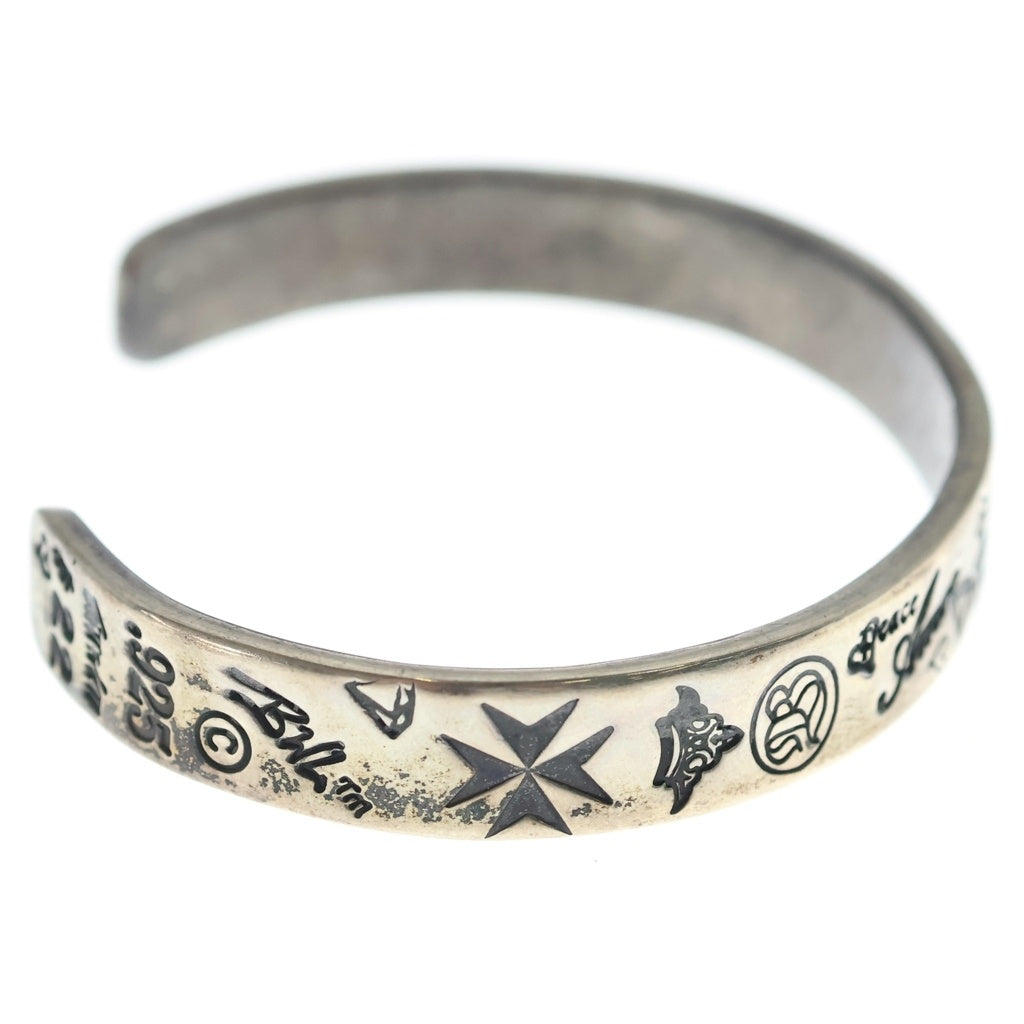 Bill Wall Leather/BWL(ビルウォールレザー) GRAPHIC BANGLE グラフィック バングル シルバー