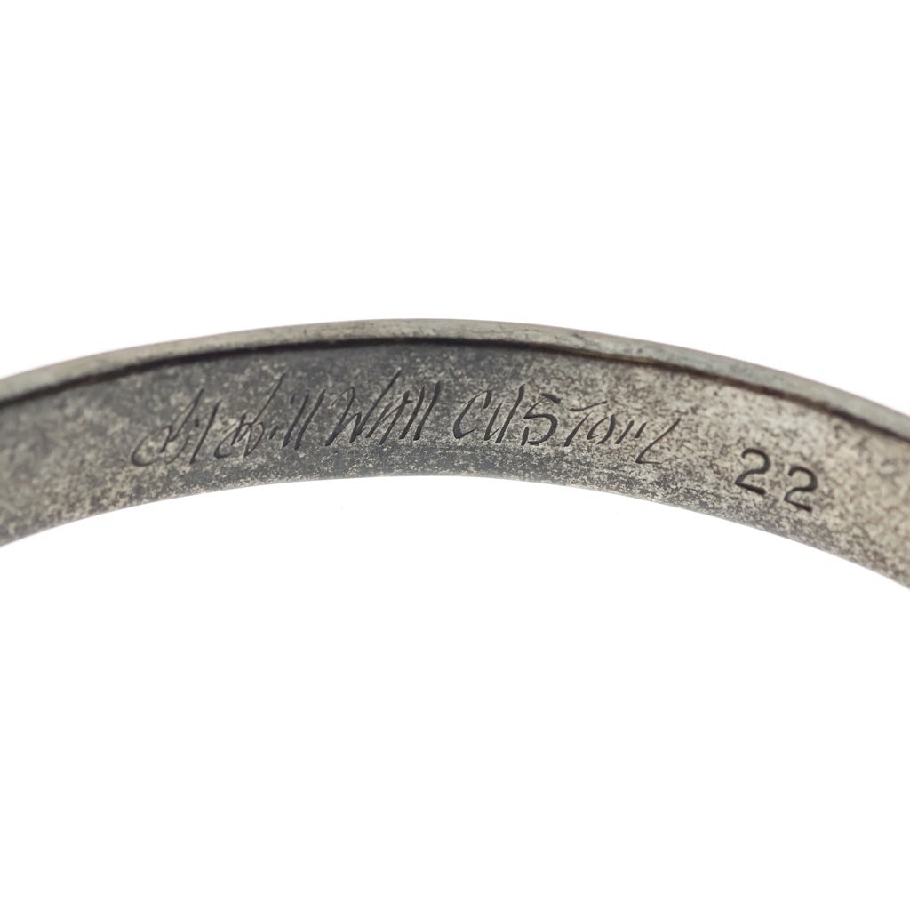 Bill Wall Leather/BWL(ビルウォールレザー) GRAPHIC BANGLE グラフィック バングル シルバー