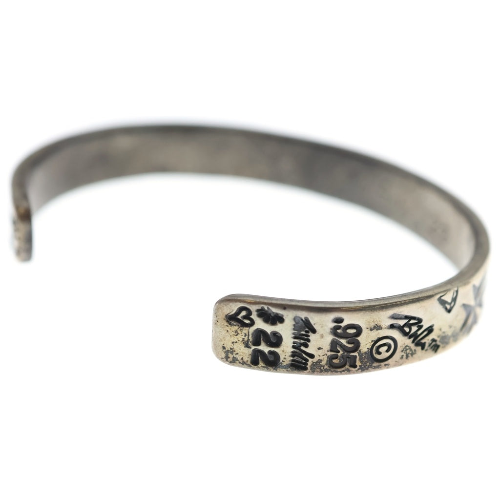 Bill Wall Leather/BWL(ビルウォールレザー) GRAPHIC BANGLE グラフィック バングル シルバー