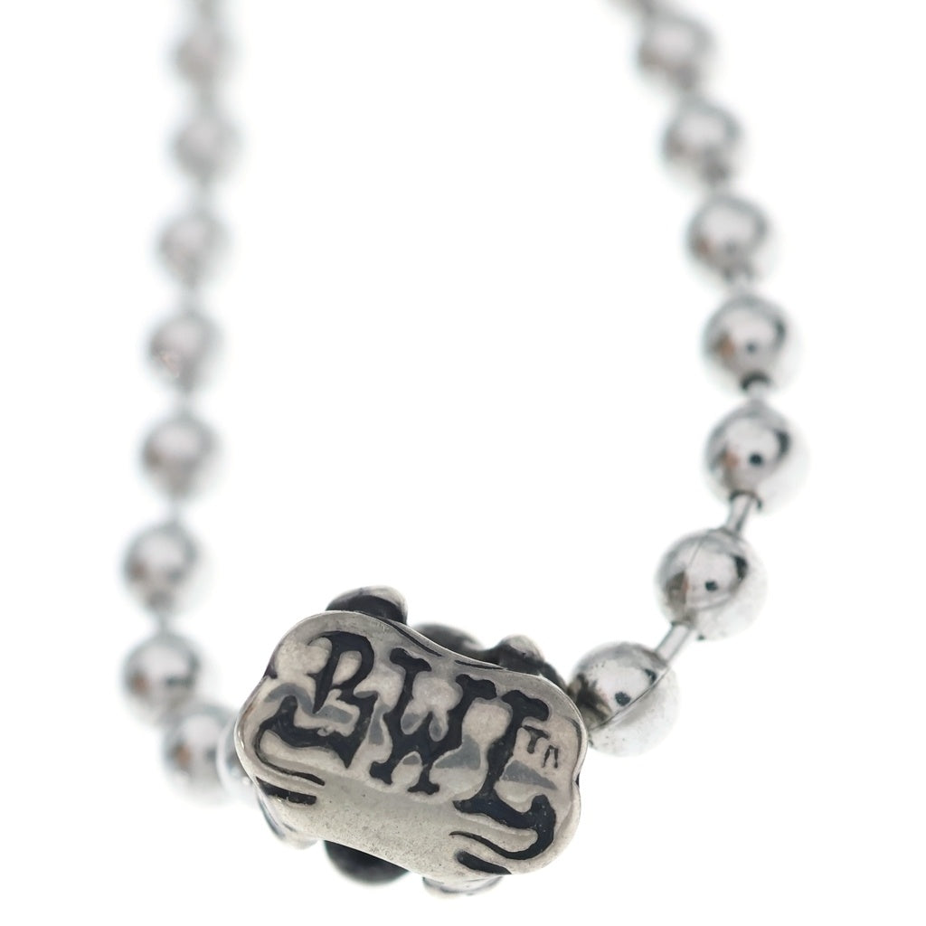 Bill Wall Leather/BWL(ビルウォールレザー) BALL CHAIN SKULL BONE ボールチェーン スカルボーン ネックレスチェーン シルバー