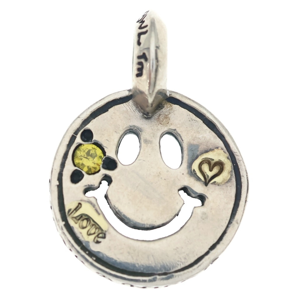 Bill Wall Leather/BWL(ビルウォールレザー) HAPPY FACE ハッピーフェイス ペンダントトップ シルバー