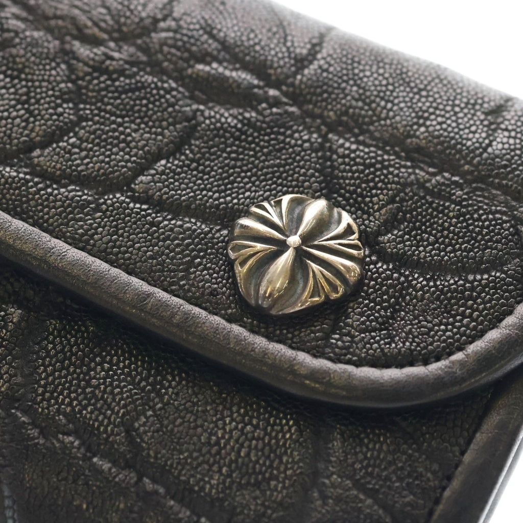 Bill Wall Leather/BWL(ビルウォールレザー) ELEPHANT LEATHER WALLET レザー ウォレット 財布 ブラック