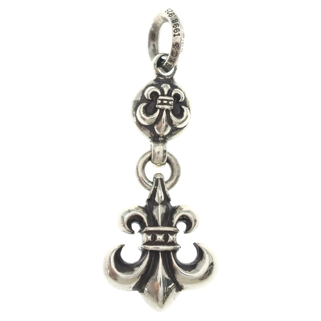 CHROME HEARTS(クロムハーツ) 1BALL BS FLEUR 1ボールBSフレアチャーム ペンダントトップ シルバー