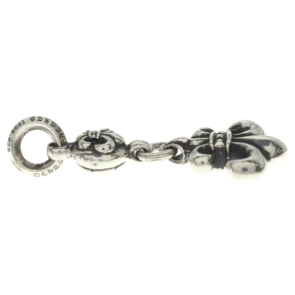 CHROME HEARTS(クロムハーツ) 1BALL BS FLEUR 1ボールBSフレアチャーム ペンダントトップ シルバー