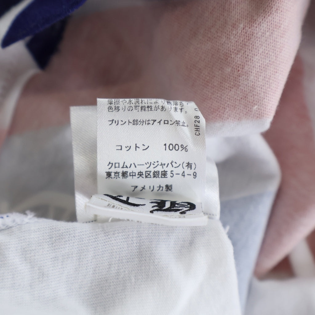 CHROME HEARTS(クロムハーツ) Union Jack Neck Logo Tee Size ユニオンジャック ネックロゴ Tシャツ