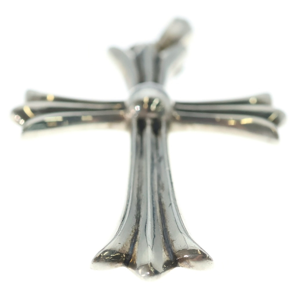 CHROME HEARTS(クロムハーツ) LG W BALE ラージCHクロス Wベイル ネックレストップ シルバー BCA393