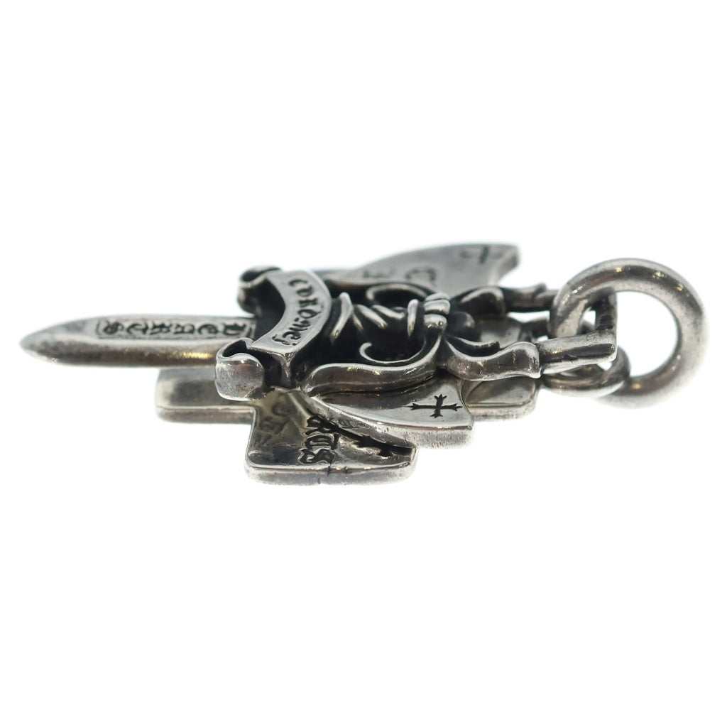 CHROME HEARTS(クロムハーツ) OLD 3TRINKETS オールド 3トリンケッツ ペンダントトップ シルバー BCA202