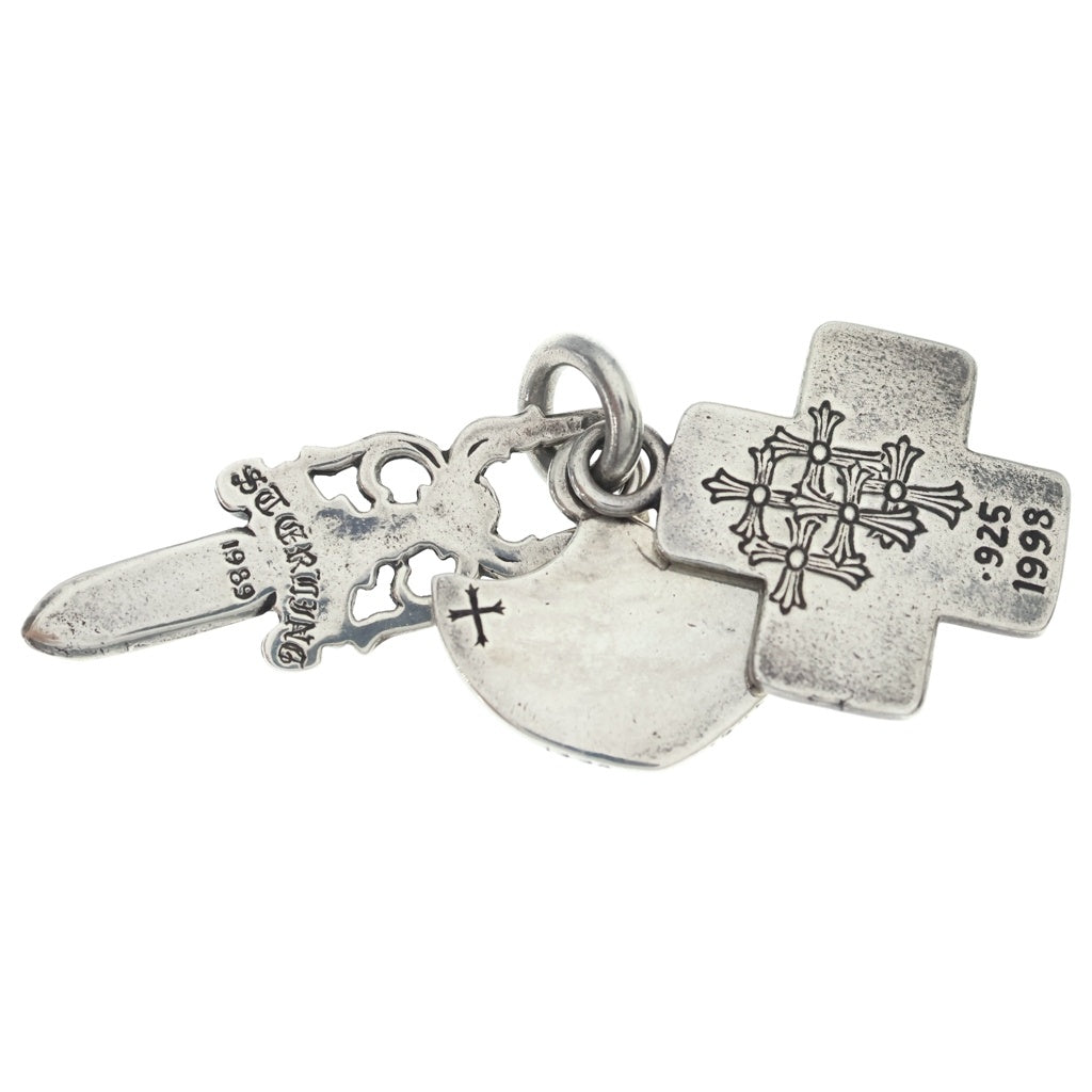 CHROME HEARTS(クロムハーツ) OLD 3TRINKETS オールド 3トリンケッツ ペンダントトップ シルバー BCA202