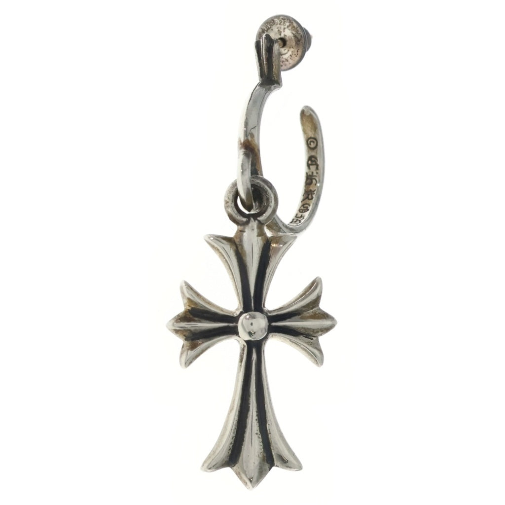 CHROME HEARTS(クロムハーツ) TINY CH CROSS タイニーCHクロス フープピアス シルバー BCA115