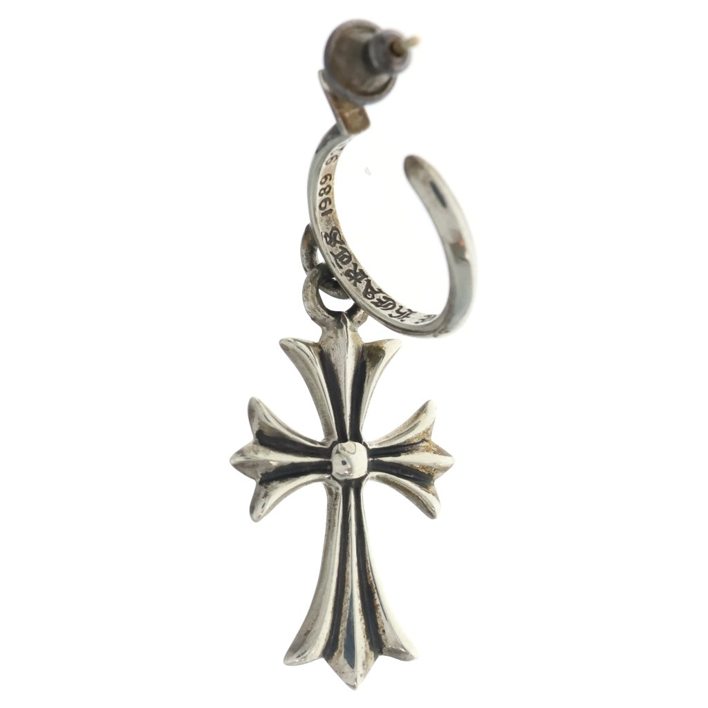 CHROME HEARTS(クロムハーツ) TINY CH CROSS タイニーCHクロス フープピアス シルバー BCA115