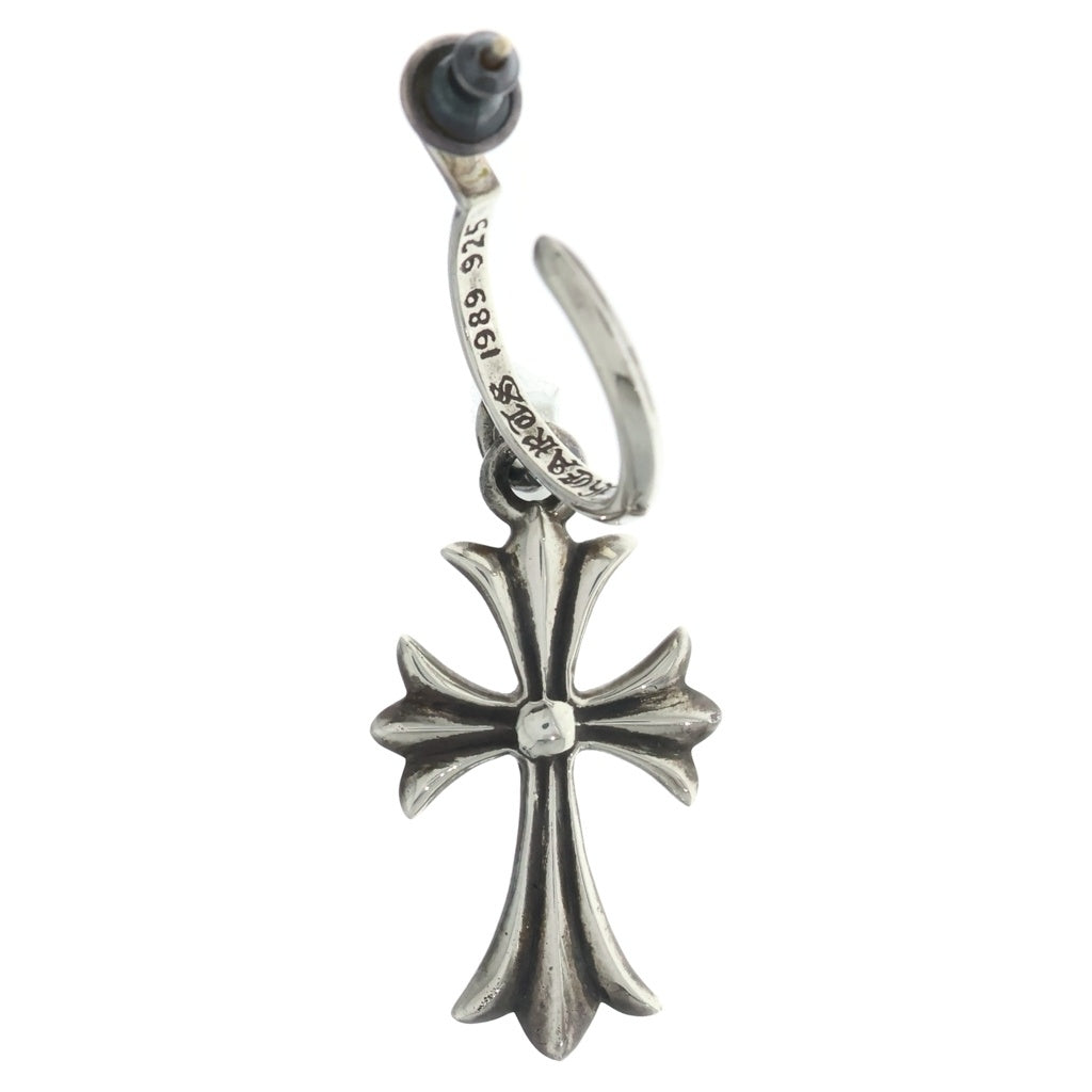 CHROME HEARTS(クロムハーツ) TINY CH CROSS タイニーCHクロス フープピアス シルバー BCA115
