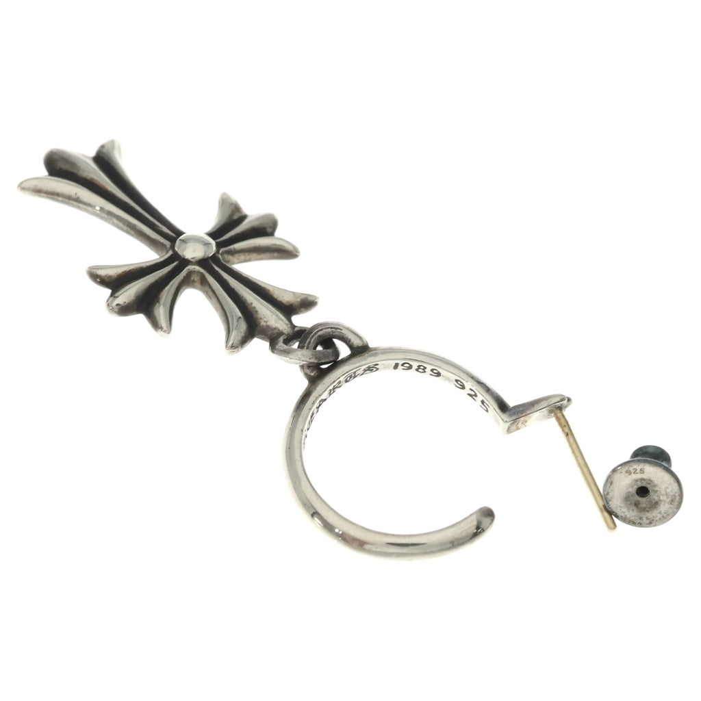 CHROME HEARTS(クロムハーツ) TINY CH CROSS タイニーCHクロス フープピアス シルバー BCA115