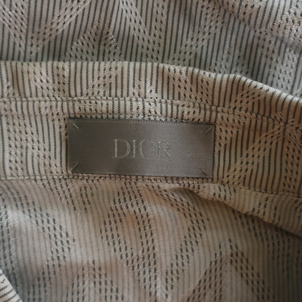 DIOR(ディオール) CDダイヤモンド アノラック プルオーバー ジャケット グレー 313C507B911B