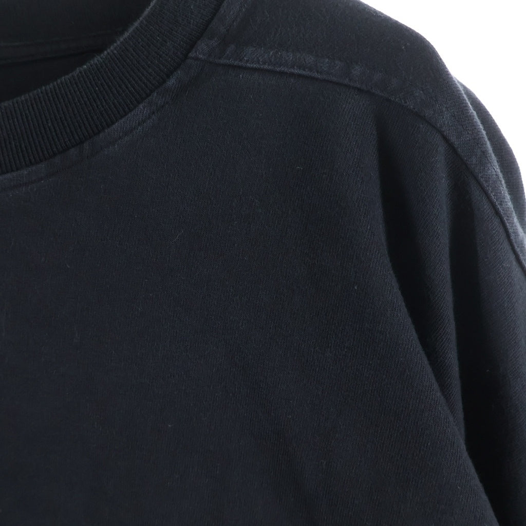 DRKSHDW(ダークシャドウ) Tommy Hustler Long-Sleeve Tee レイヤード 長袖Tシャツ ブラック DU01E3266-RIGRN