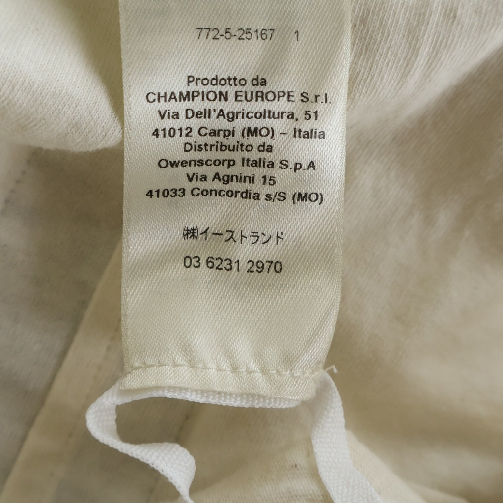 Rick Owens(リックオウエンス) ×Champion Tarp T-Shirt フロント刺繍 タンクトップ ベージュ CM01D9231-CHJER