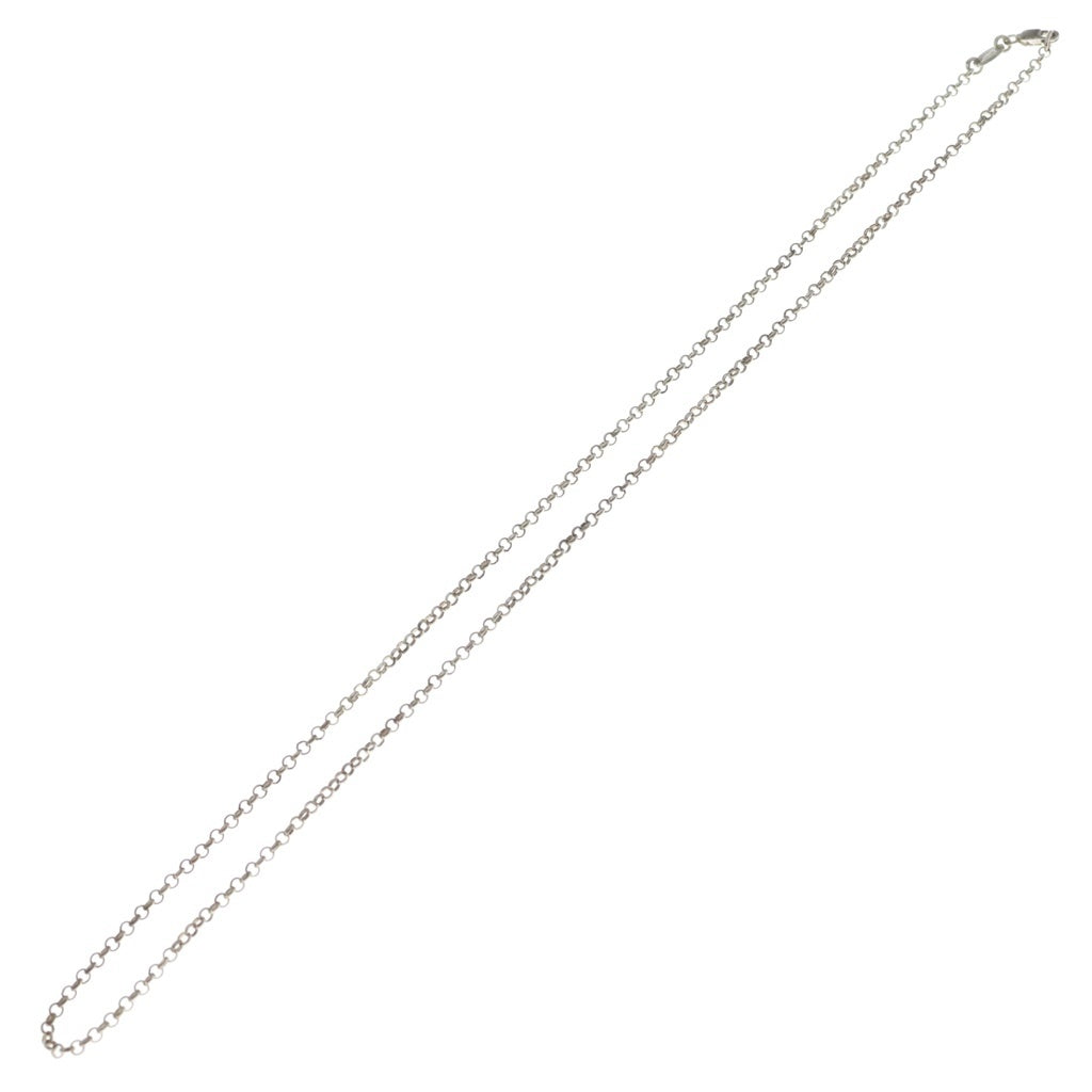 CHROME HEARTS(クロムハーツ) NECKCHAIN R20 ロールチェーンネックレス 20inch シルバー BCA084