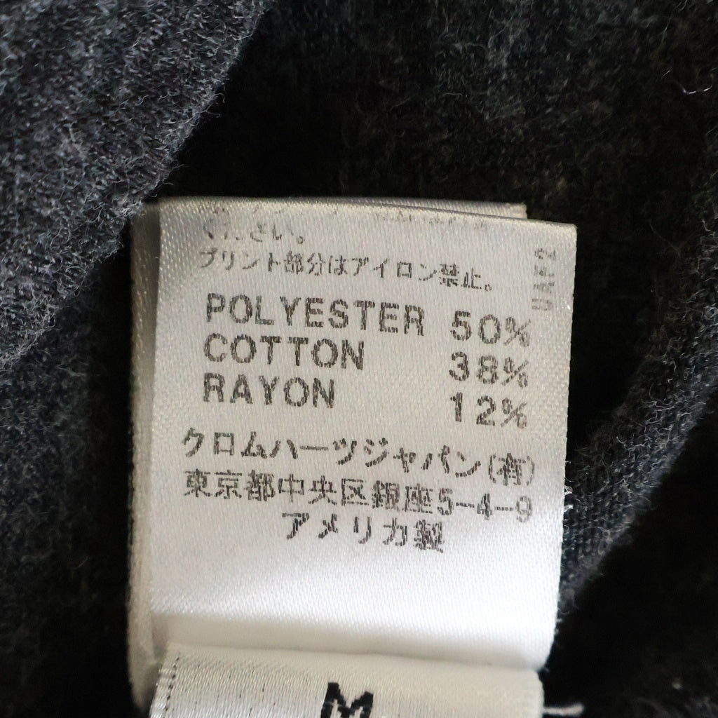 CHROME HEARTS(クロムハーツ) AMERICAN FLAG S/S TEE アメリカンフラッグ Vネック 半袖Tシャツ カットソー グレー